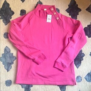 Pink Crewcuts XXL Kids Button-Up Collar Shirt